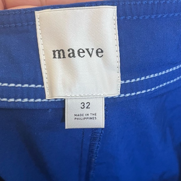 Maeve Wide-Leg Pants in Cobalt Blue - Picture 6 of 8